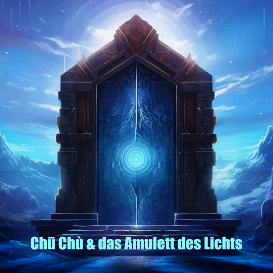 Banner Buch in Arbeit Chu Chu und das Amulett des Lichts